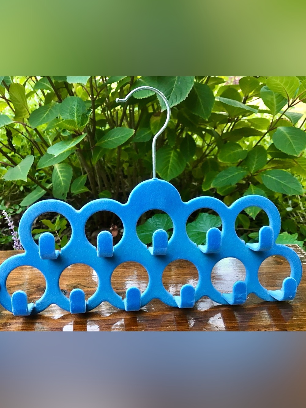 2/$10 Felted Texture Multiple Scarf Tie Belt Bandanna Hair Wrap Hanger Organizer
